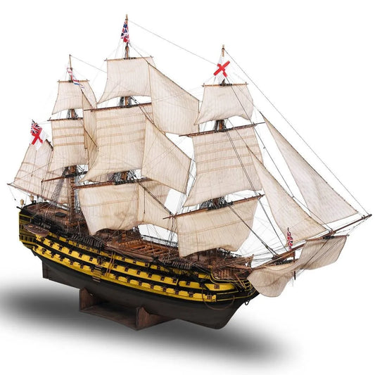 Maquette HMS Victory Sunshine, Structure Simple, Version Sailbot, Pratique des Mains, Construction de Modèles, Échelle