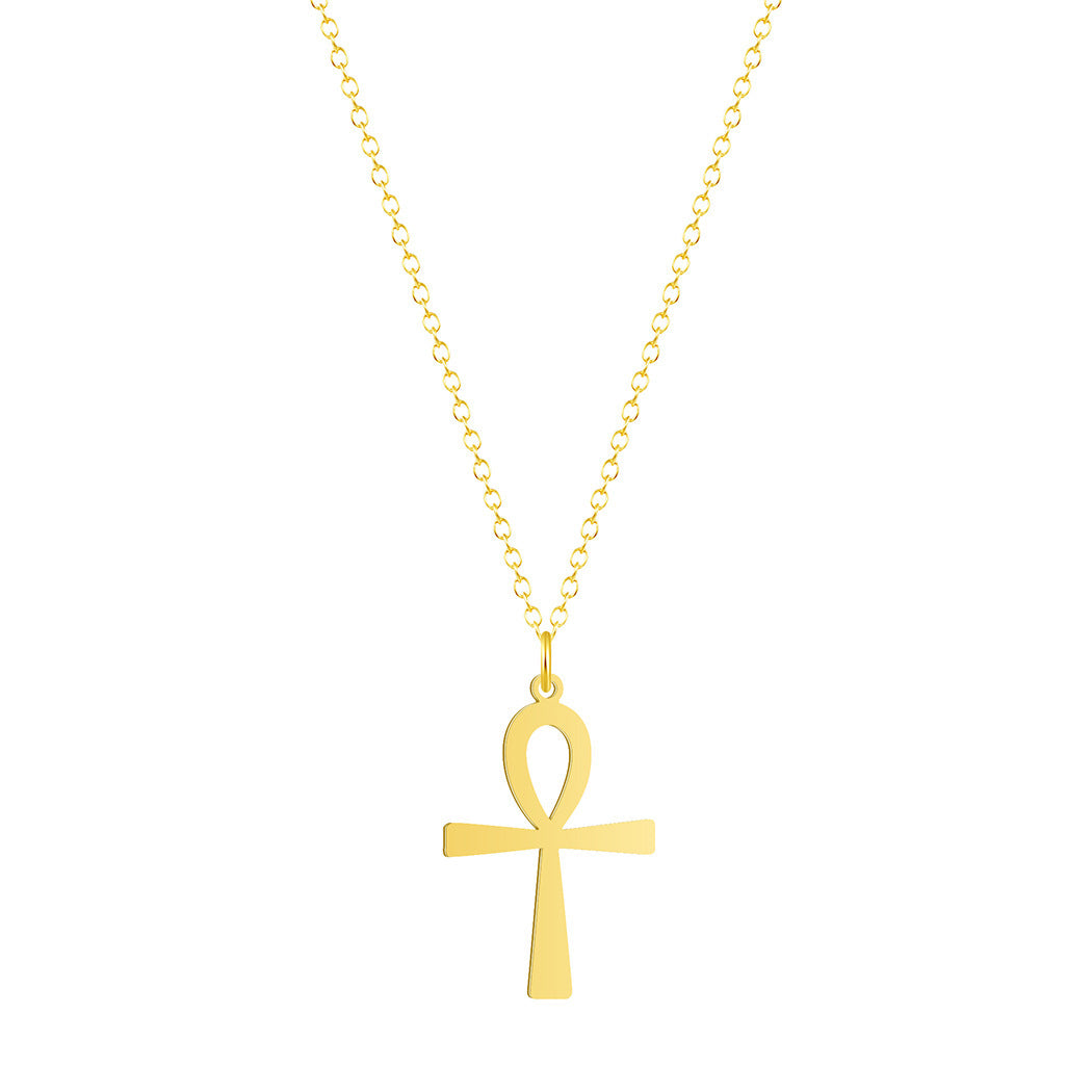 Cross Pendant Necklace Jewelry Couple Gift