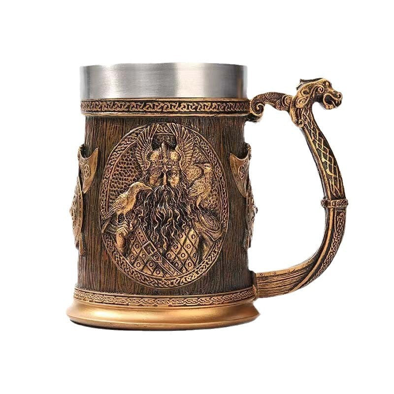 Creative Large Stainless Steel Mug Cup