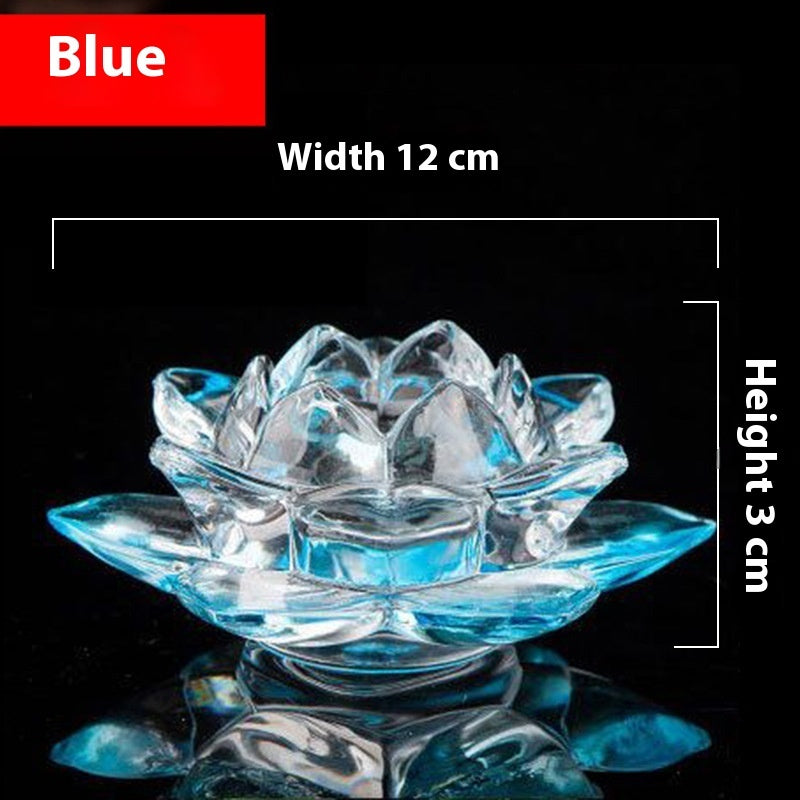 Colored Glaze Butter Lamp Holder Candle Holder