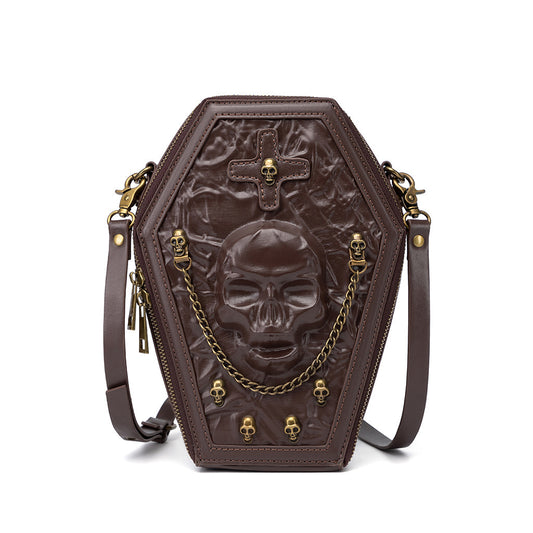 Court Gothic Style Halloween Box Coffin Bag