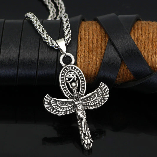 Personalized Wing Goddess Pendant Men's Accessories