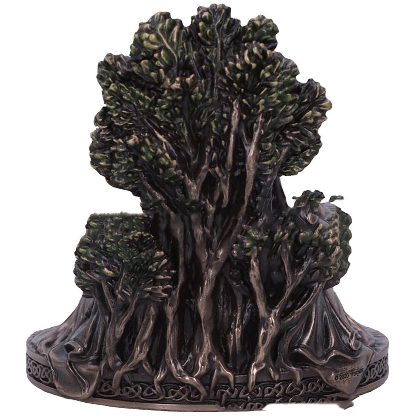Candlestick Decorations For Statue Of The Celtic Goddess