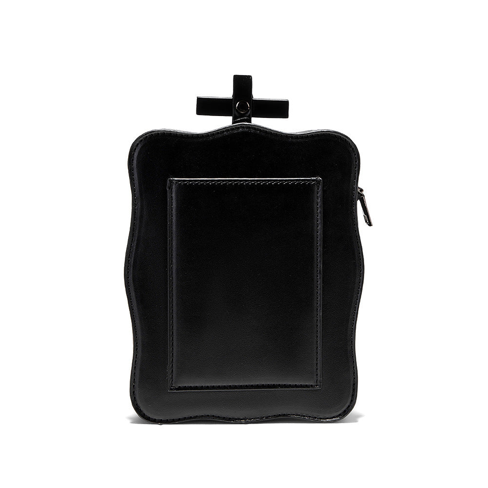 Sac à bandoulière style gothique foncé, sac à bandoulière | sac à bandoulière carré | sac de personnalité | sac à bandoulière | pour femmes