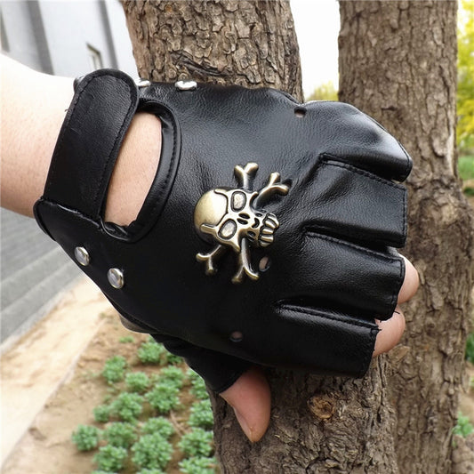 Steampunk Pirate Gants PU En Cuir Gothique Médiévale Cosplay