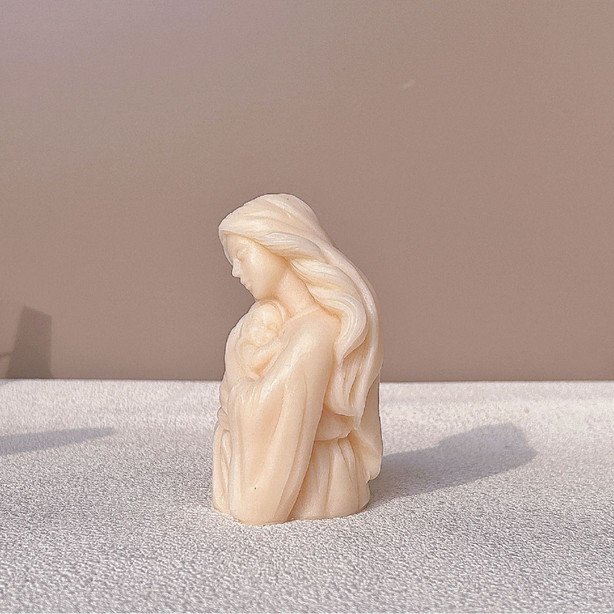 Virgin Baby Hold Statue Silicone Mold