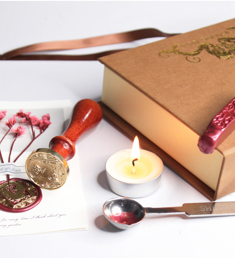 Magic Fox Wolf Metal Stamp / Wedding Wax Seal Stamp / Sealing