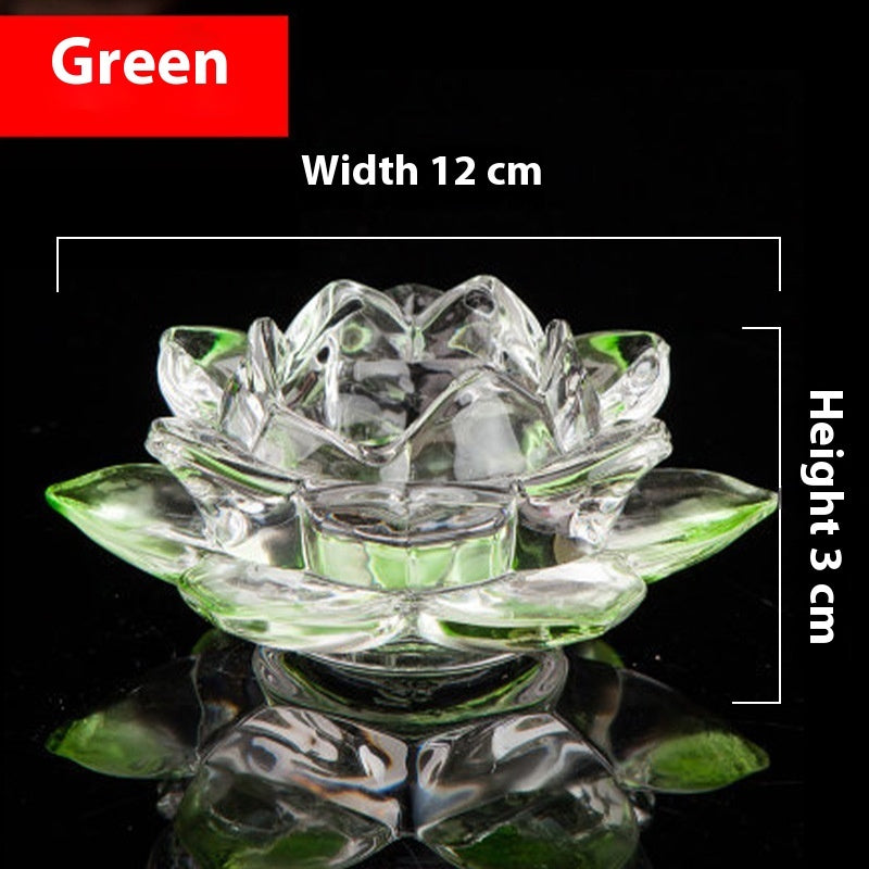 Colored Glaze Butter Lamp Holder Candle Holder