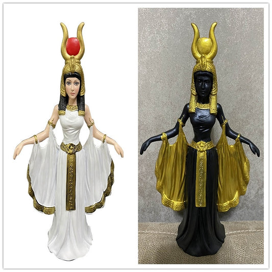 Fashionable Home Furnishing Resin Crafts Egyptian Wings Goddess Decoration