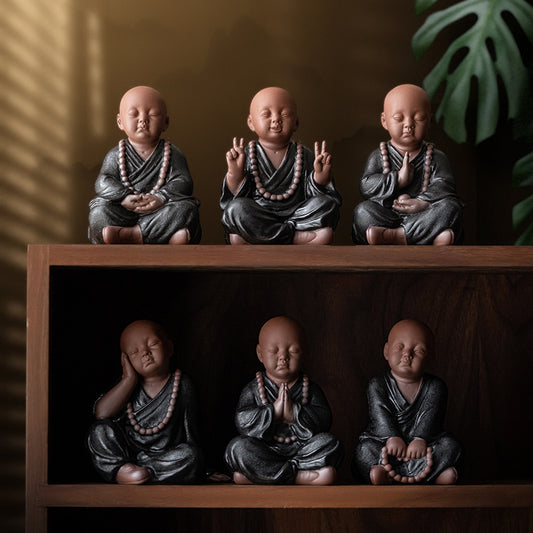 Zisha Zen Little Monk Tea Pet
