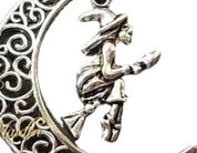 Women's Alloy Silver Personality Witch Earrings