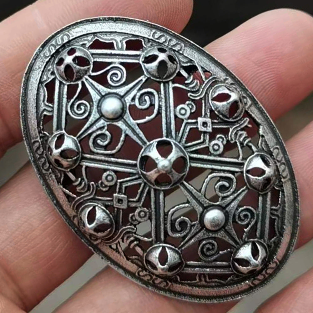 Broche vintage en métal Viking Série VIKING FORCE