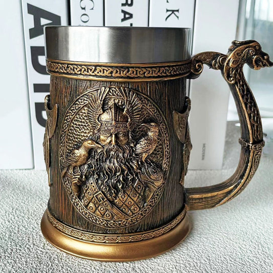 Creative Large Stainless Steel Mug Cup