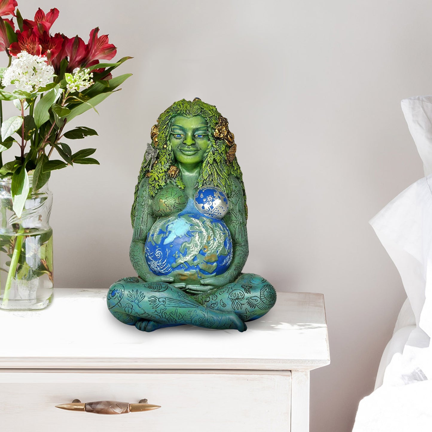 Mother Earth Resin Statue Art Decoration
