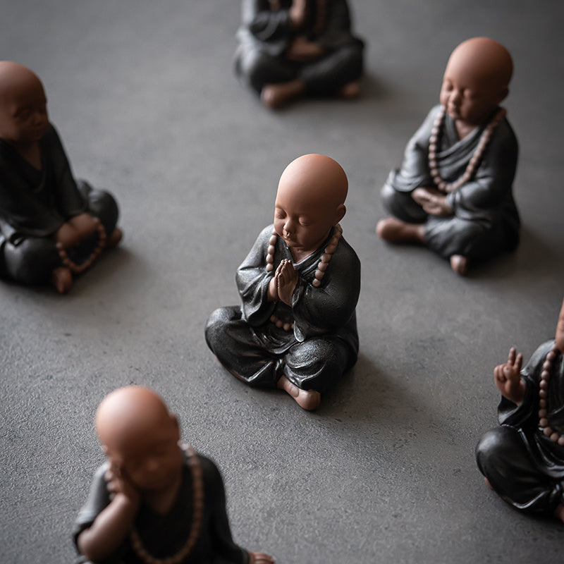 Zisha Zen Little Monk Tea Pet