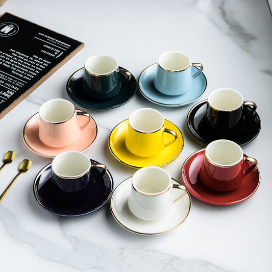 Creative Turc En Céramique Café Tasse Macaron Couleur