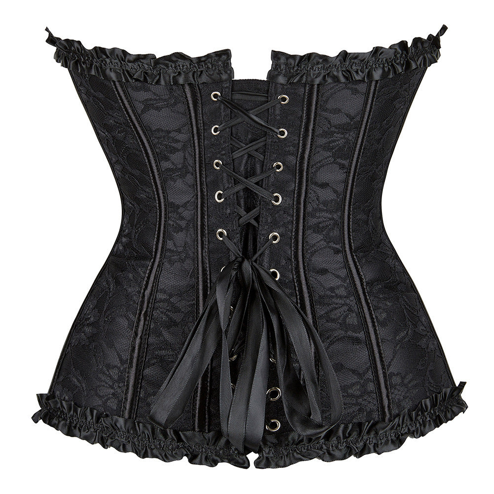 European And American Court Vest Corset Strapless Corset