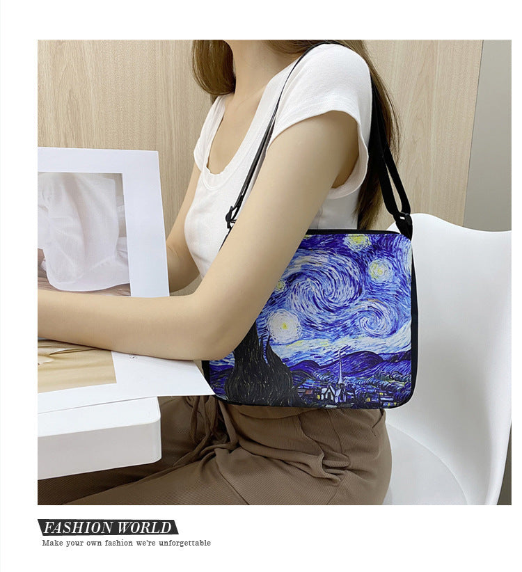 Sac Gothique d'épaule à la mode.