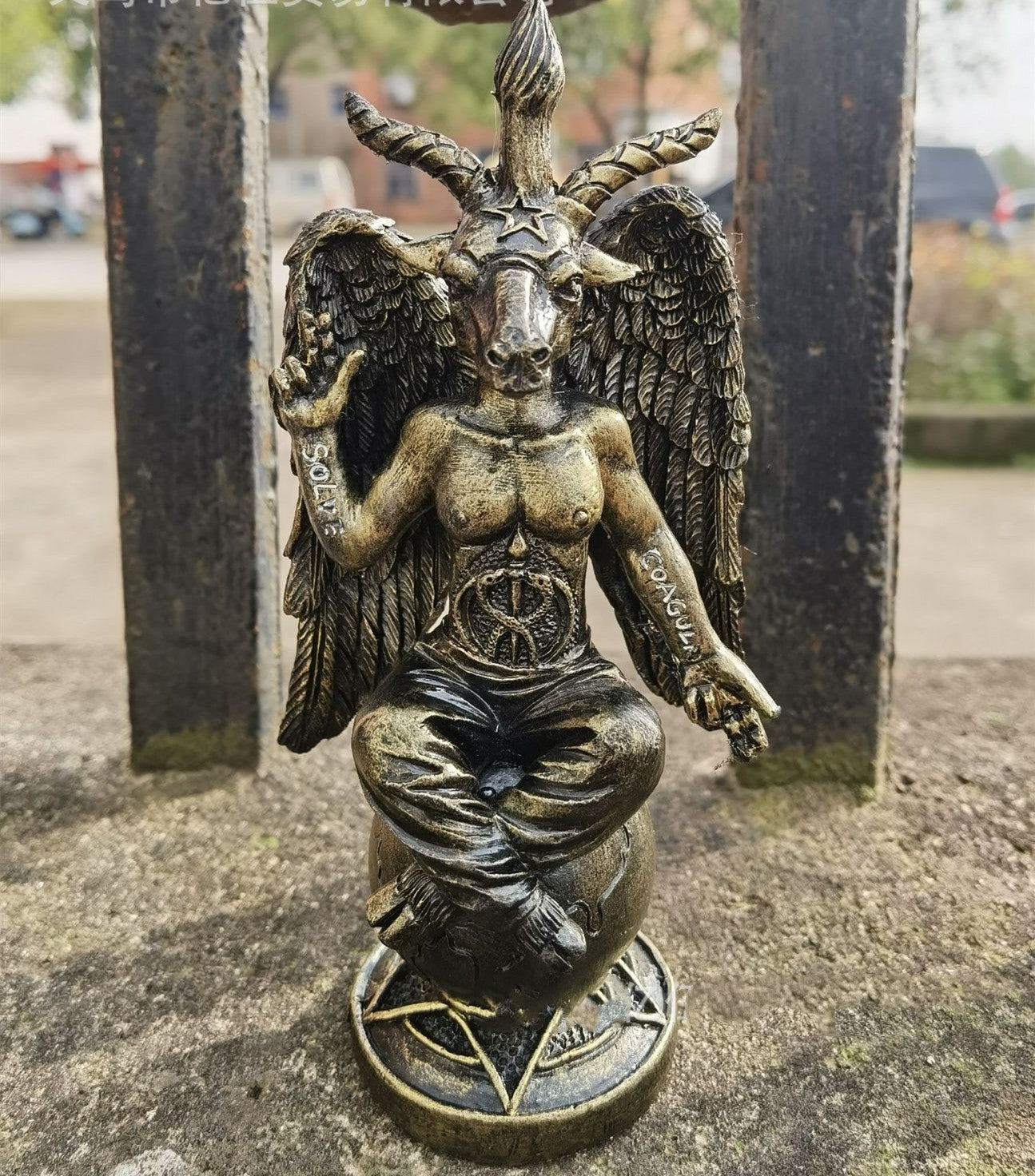 Zen Magic Goat Resin Crafts Home Ornament